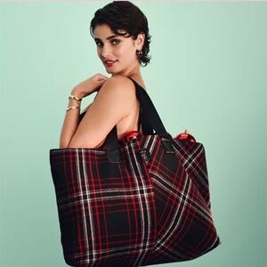 NEW Victoria’s Secret Plaid Tote